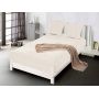 Prześcieradło z gumką Cotton world mikrofibra 220 x 200 cm pluszowe KREM