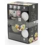 Zestaw do Aromaterapii Kominek Ceramiczny + 3 Olejki Zapachowe + 3 Świece
