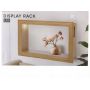 Półka wisząca LED Jasny Dąb 40 cm x 25cm x 10cm z włącznikiem na baterie