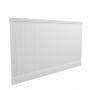 Zestaw boazerii angielskiej GRAND BIAŁY 120 cm x 200 cm POLSKI PRODUCENT
