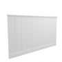 Zestaw boazerii angielskiej SELECT BIAŁY 115 cm x 200 cm POLSKI PRODUCENT