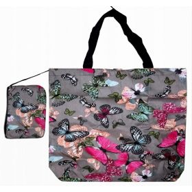 TORBA siatka na zakupy składana, nieprzemakalna shopperka 40x35