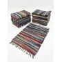 Dywanik Bawełniany 70x130 cm Cotton Rugs Kolorowy Kilim Mix Kolorów