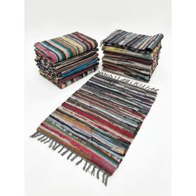 Dywanik Bawełniany 50x80 cm Cotton Rugs Kolorowy Kilim Mix Kolorów