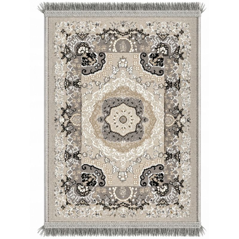 Nowoczesny Dywanik Lavo 50 x 70cm mieniący Ornament - Styl Blask Elegancja