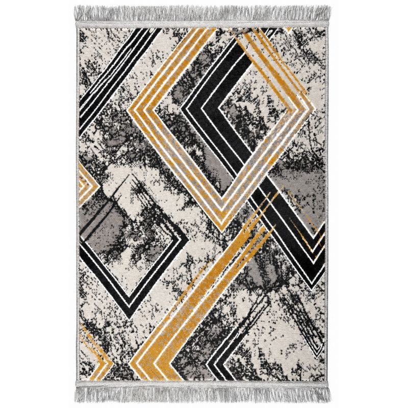 Nowoczesny Dywanik Lavo 50 x 100cm Geometryczny wzór - Styl Blask Elegancja