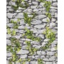 Tapeta 5695-10 kamienny mur z bluszczem z efektem 3D
