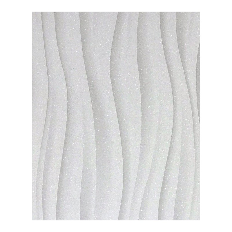 Tapeta 156201 nowoczesna Fale Srebrny Brokat z efektem 3D