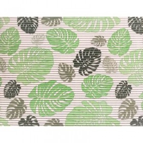 Dywanik Mata Antypoślizg łazienka MONSTERA szara