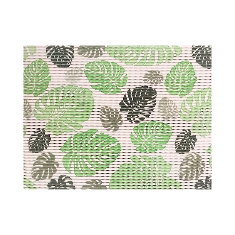 Dywanik Mata Antypoślizg łazienka MONSTERA szara