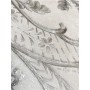 Tapeta pn2056 ornament biały szary brokatowa na flizelinie