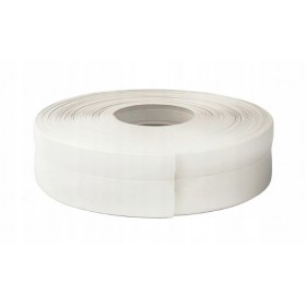 LISTWA PRZYPODŁOGOWA BIAŁA SAMOPRZYLEPNA PVC ROLKA MIĘKKA 25MB NR 916
