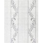 Tapeta pn2106 biała pasy srebrny wzór brokat flizelinowa
