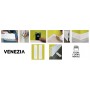 LISTWA PRZYPODŁOGOWA VENEZIA WODOODPORNA 75MM PCV CZARNA NA METRY