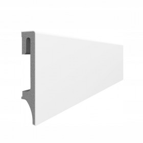 LISTWA PRZYPODŁOGOWA VOX ESPUMO 201 BIAŁA 2,4M