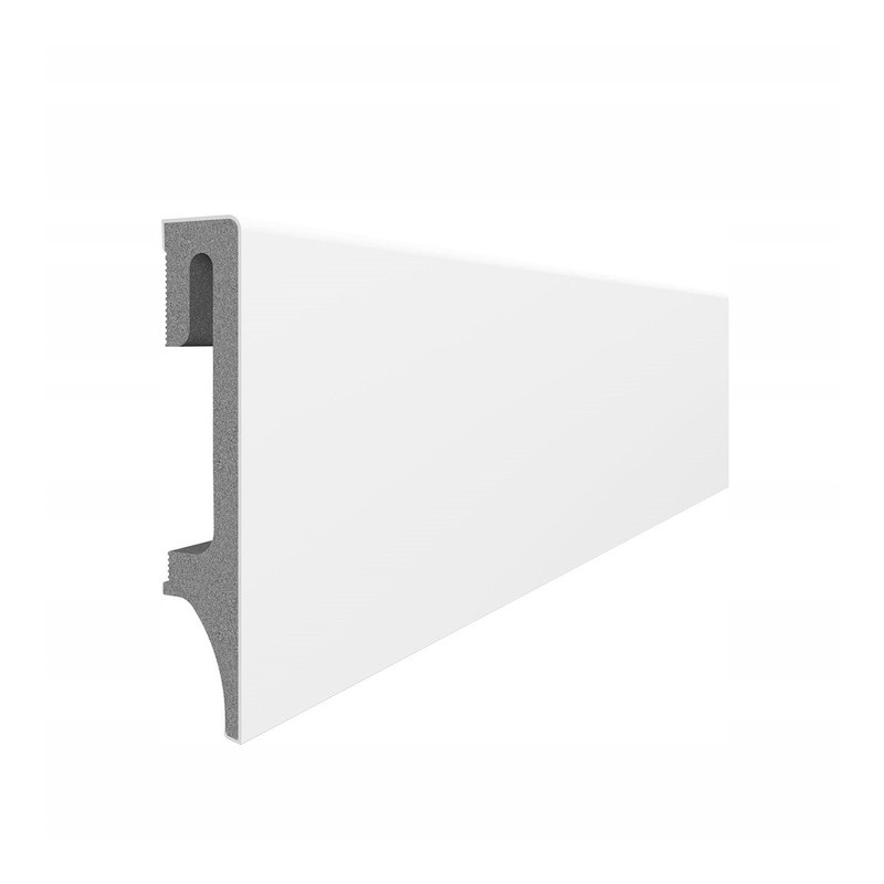 LISTWA PRZYPODŁOGOWA VOX ESPUMO 201 BIAŁA 2,4M