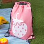 Torba termiczna różowa 4l worek plecak na plażę