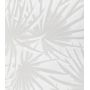 Tapeta 39338-1 palma siwe liście szara wzór botaniczny