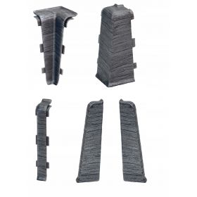 AKCESORIA DO LISTWY INDO 17 ALUMINIUM CENA ZA SZTUKĘ