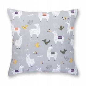 Poszewka na Poduszkę BAWEŁNA 40x40 Jasiek LAMA