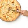 Nóż do pizzy stalowy 20,5 cm ze stali nierdzewnej radełko