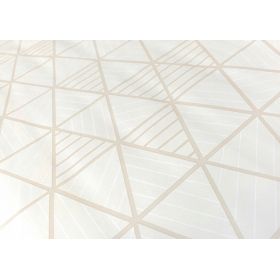 OBRUS CERATA GRUBA NA METRY BEŻOWE ROMBY