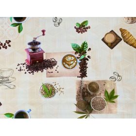 OBRUS CERATA GRUBA METRY WYMIAR Beż MŁYNEK