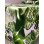 OBRUS CERATA na włókninie GRUBA WYMIAR ZIELONA MONSTERA